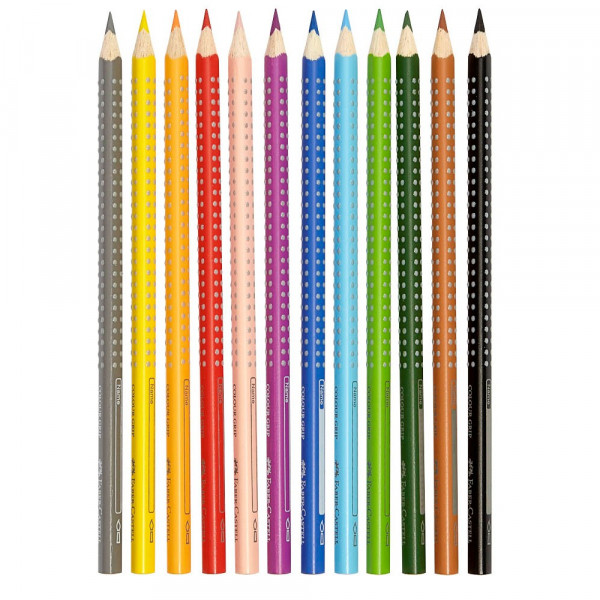 Faber Castell Colour Grip Buntstifte, 12er Packung