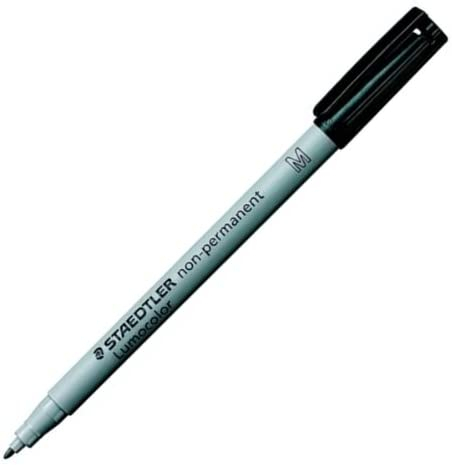 Staedtler Lumocolor Folienstift non-permanent M schwarz