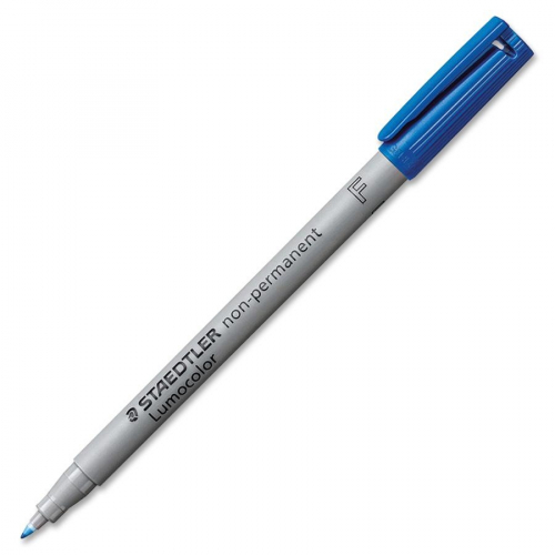 Staedtler Lumocolor Folienstift  non-permanent F blau