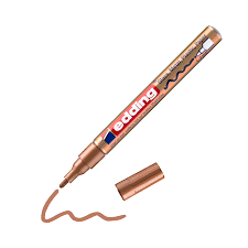 edding Lackmarker 751 bronze 1-2mm Rundspitze