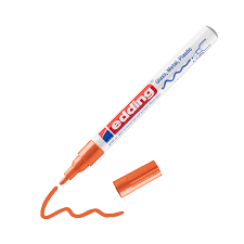 edding Lackmarker 751 orange 1-2mm Rundspitze