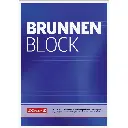 Brunnen Briefblock A4, 50 Blatt, liniert, ohne Rand