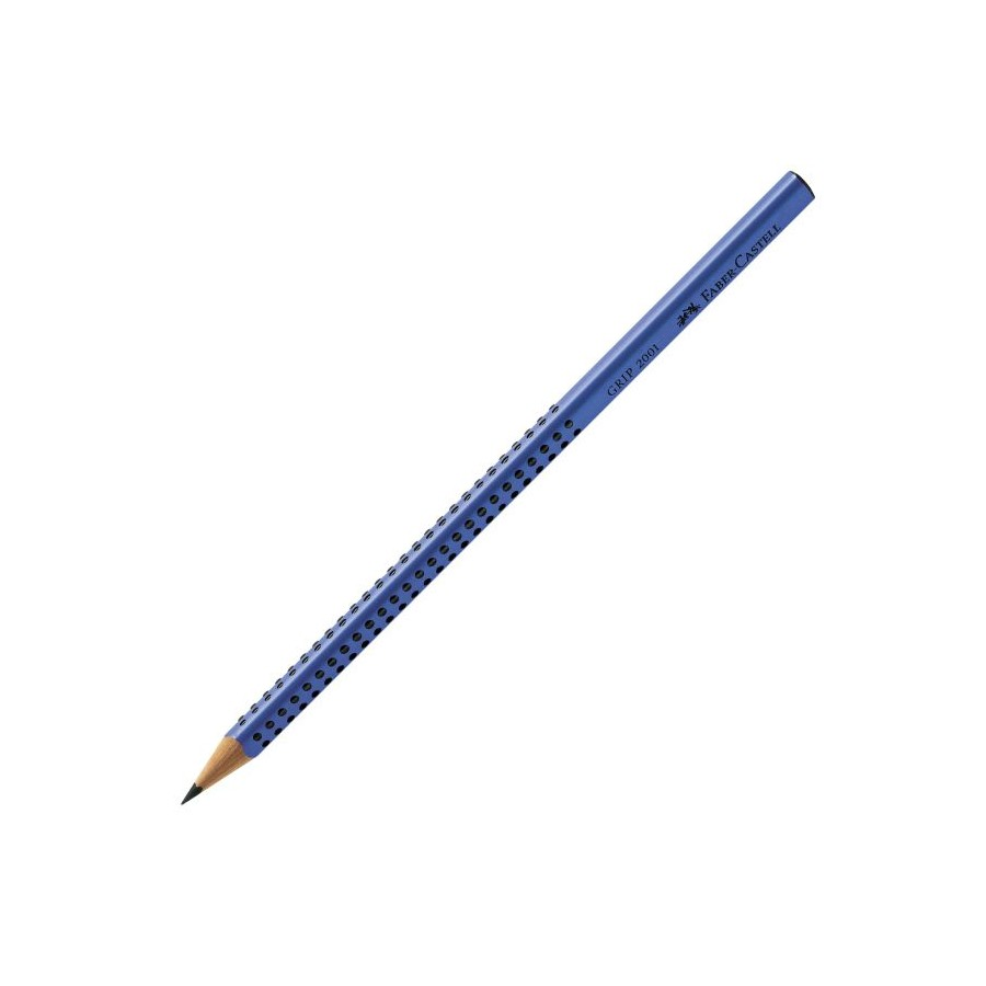 Faber Castell Bleistift Grip 2001 B, blau