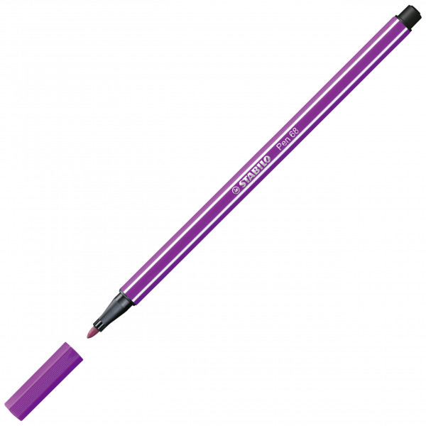 Stabilo Pen 68 Filzstift, lila