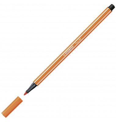 Stabilo Pen 68 Filzstift, gelbrot