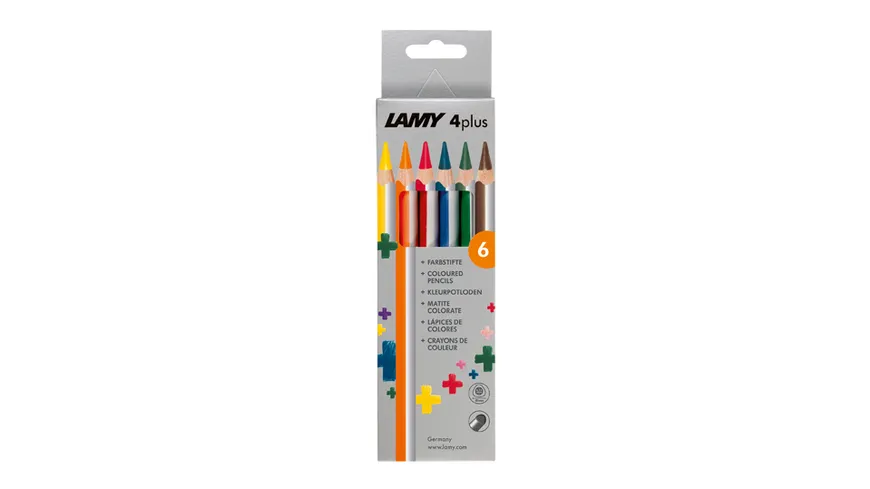 Lamy 4plus Buntstifte 6er Packung