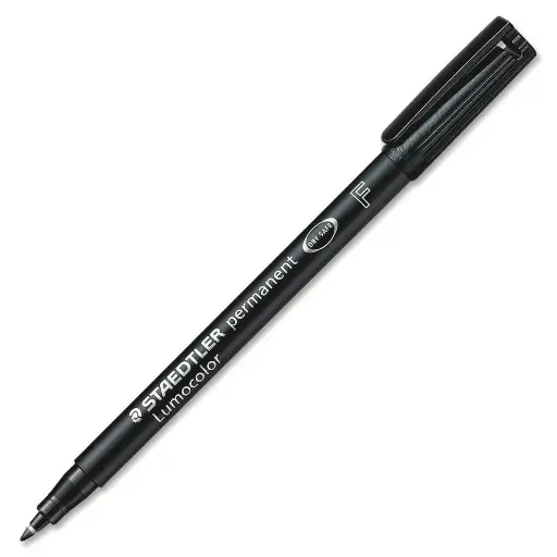 Staedtler Lumocolor Folienstift  permanent F schwarz