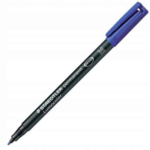 Staedtler Lumocolor Folienstift  permanent M blau