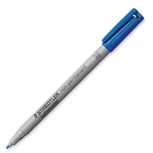 Staedtler Lumocolor Folienstift  non-permanent M blau