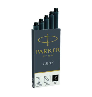 Parker Quink Tintenpatrone black