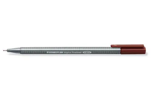 Staedtler Triplus Fineliner, van-Dyke-braun